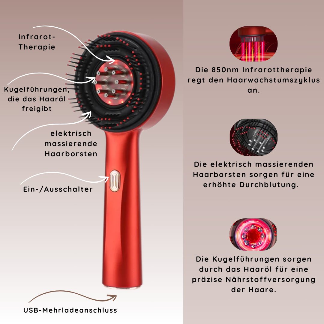 YuBrush™  - Massagebürste mit Infrarotlichttherapie